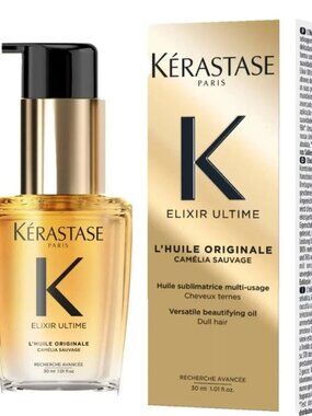 Kérastase Mini Elixir Ultime Hydrating Hair Oil 1 oz / 30ml – NIB – 100%